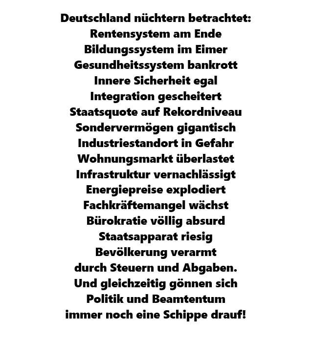 Was die Verwaltung so will